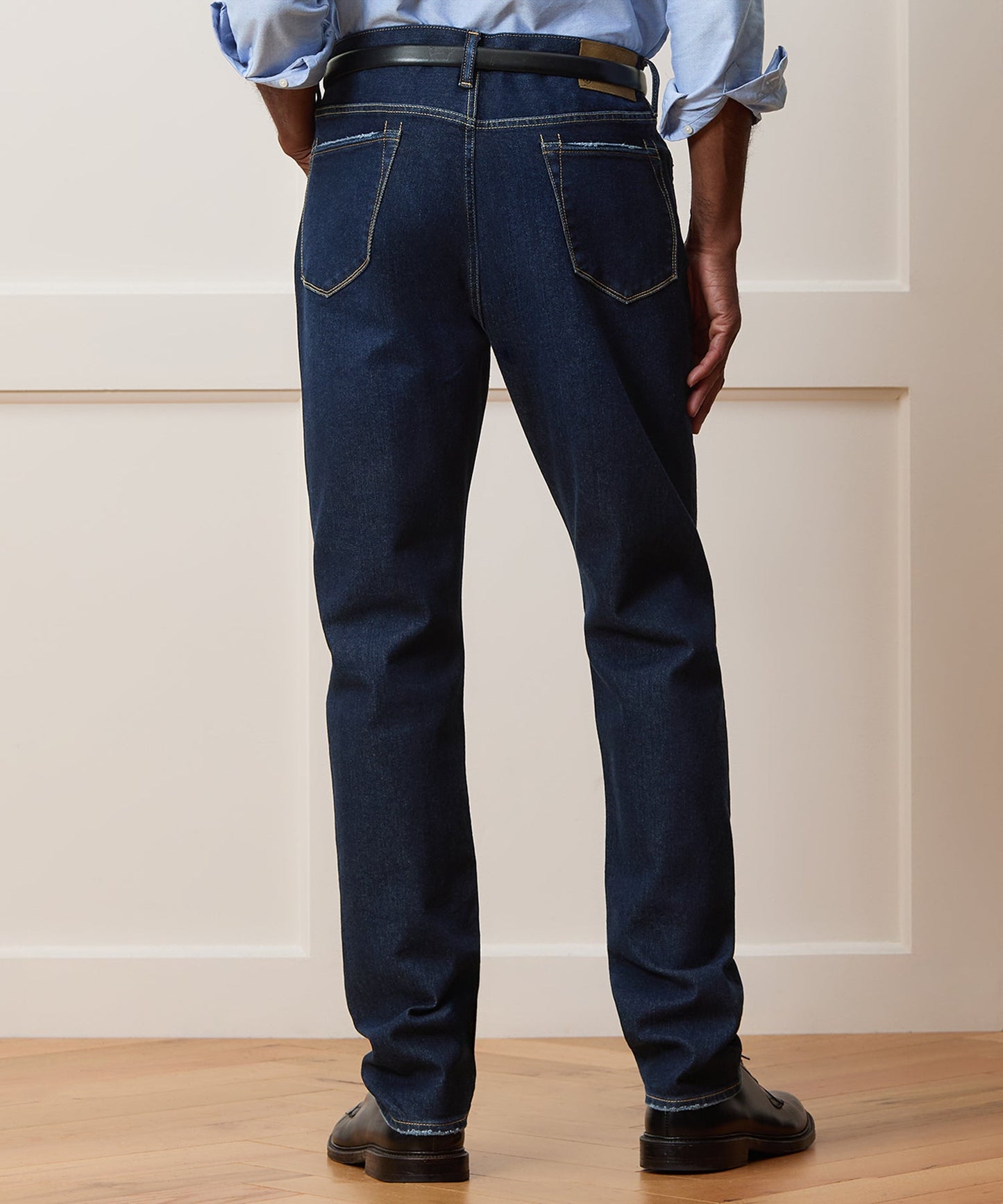 Todd Snyder Modern Slim Stretch Jean in Dark Indigo Indigo