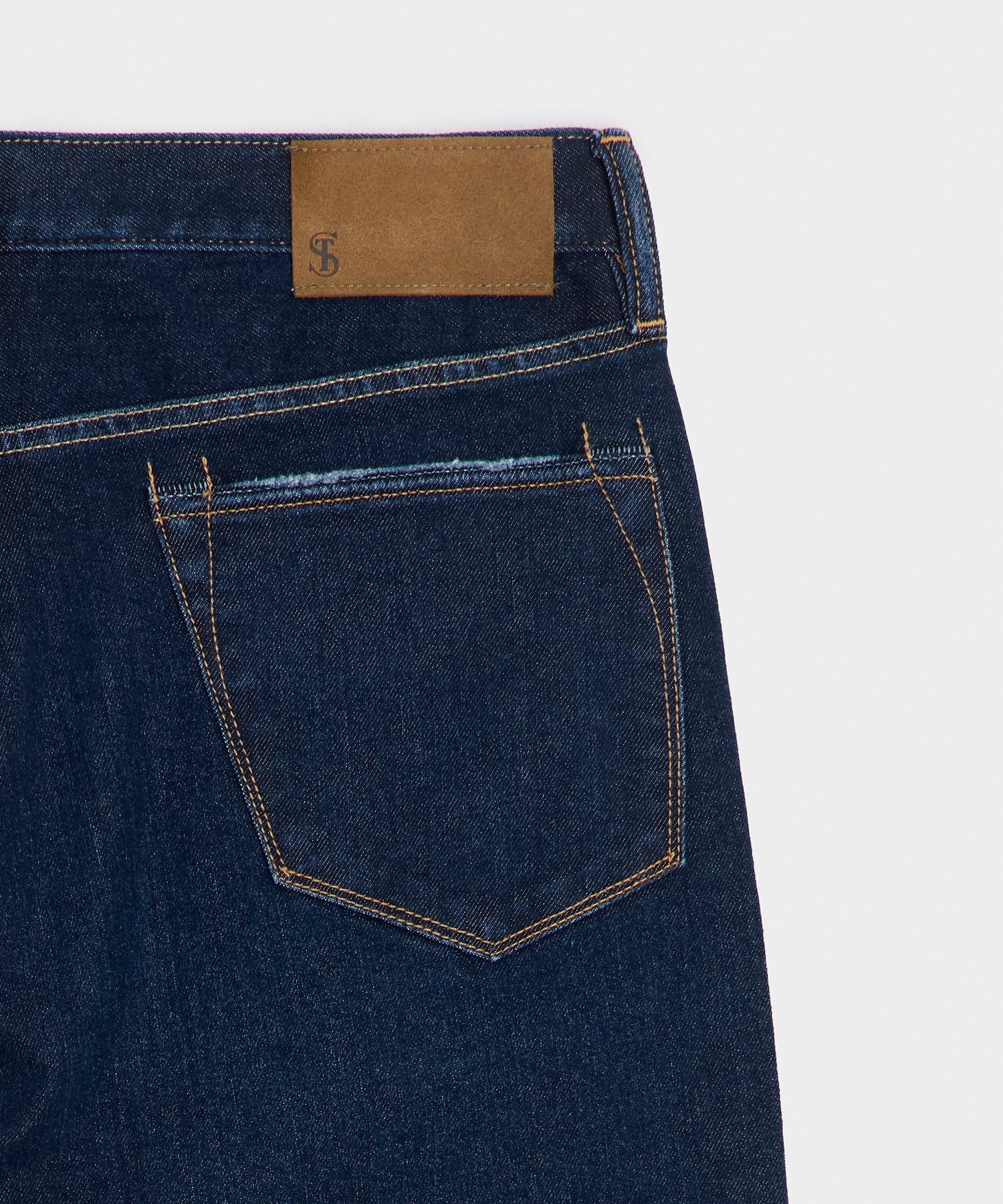 Todd Snyder Modern Slim Stretch Jean in Dark Indigo Indigo