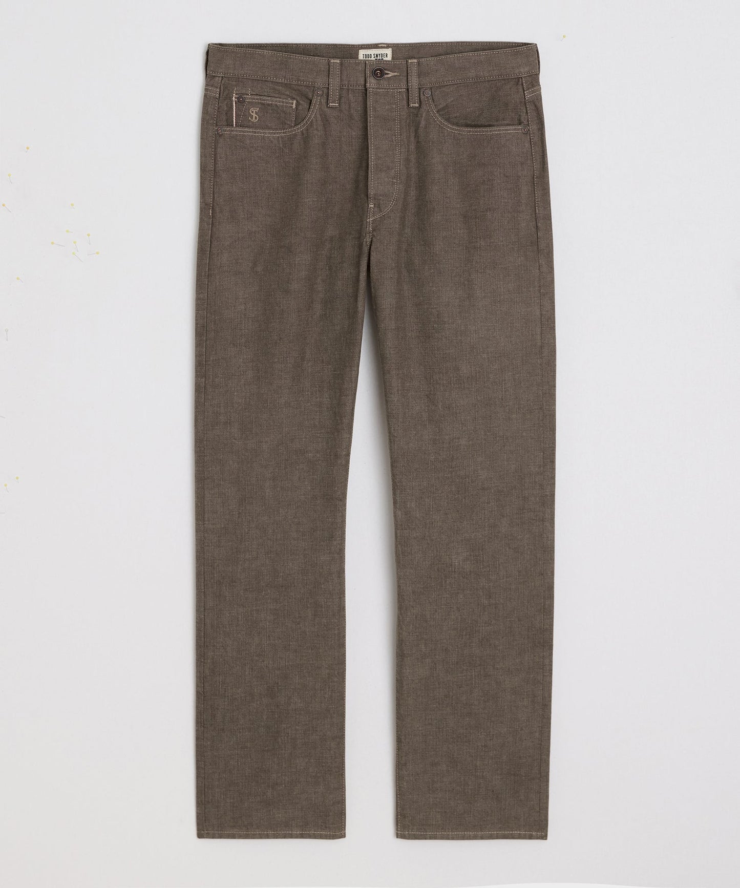 Todd Snyder Straight Fit Lightweight Japanese Selvedge Jean in Whiskey Whiskey