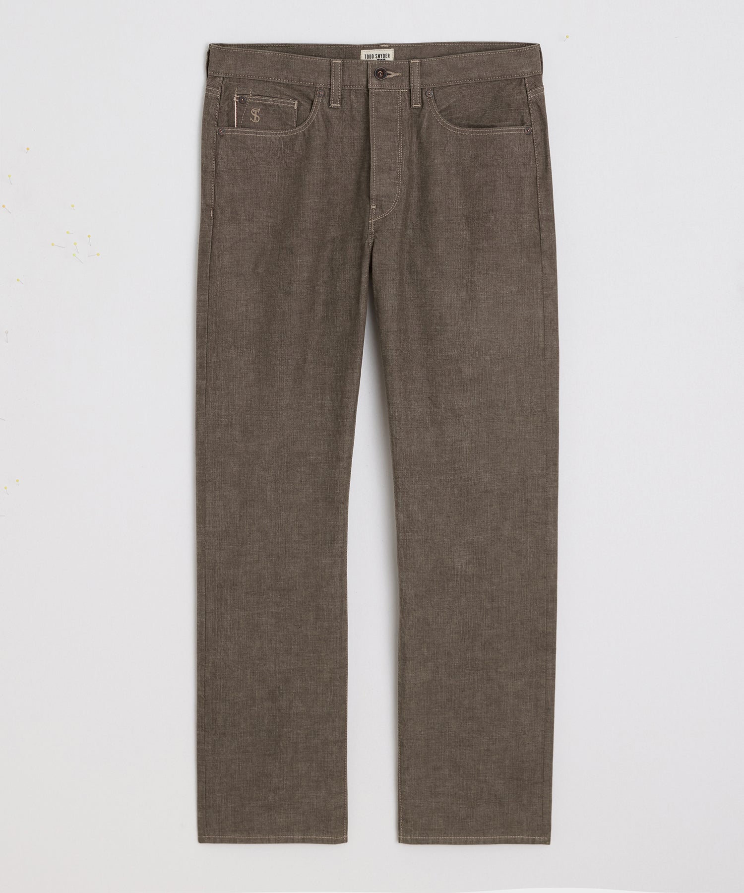 Todd Snyder Straight Fit Lightweight Japanese Selvedge Jean in Whiskey Whiskey