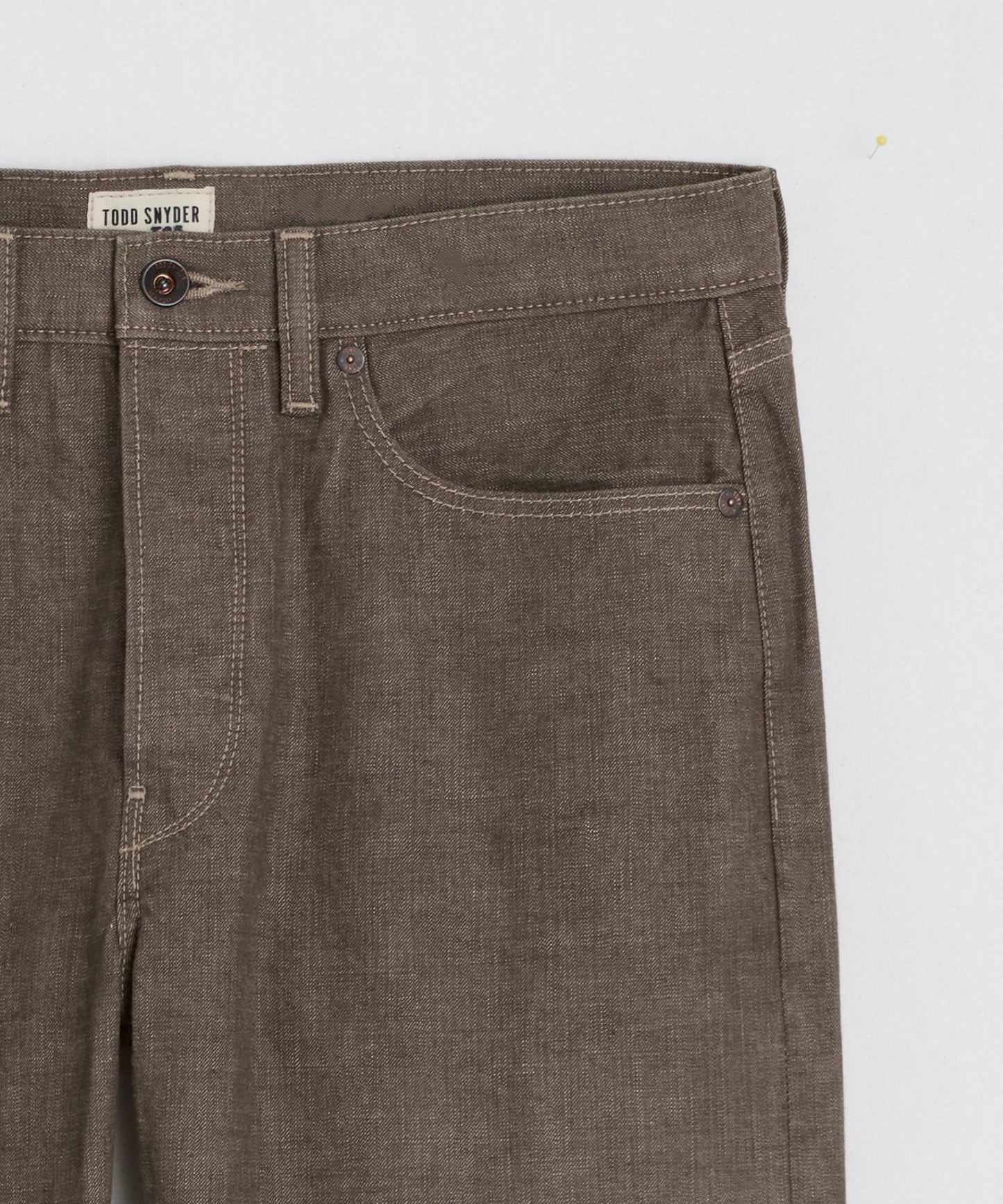 Todd Snyder Straight Fit Lightweight Japanese Selvedge Jean in Whiskey Whiskey