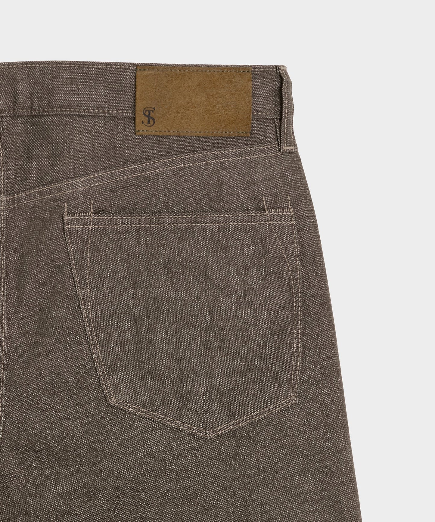 Todd Snyder Straight Fit Lightweight Japanese Selvedge Jean in Whiskey Whiskey