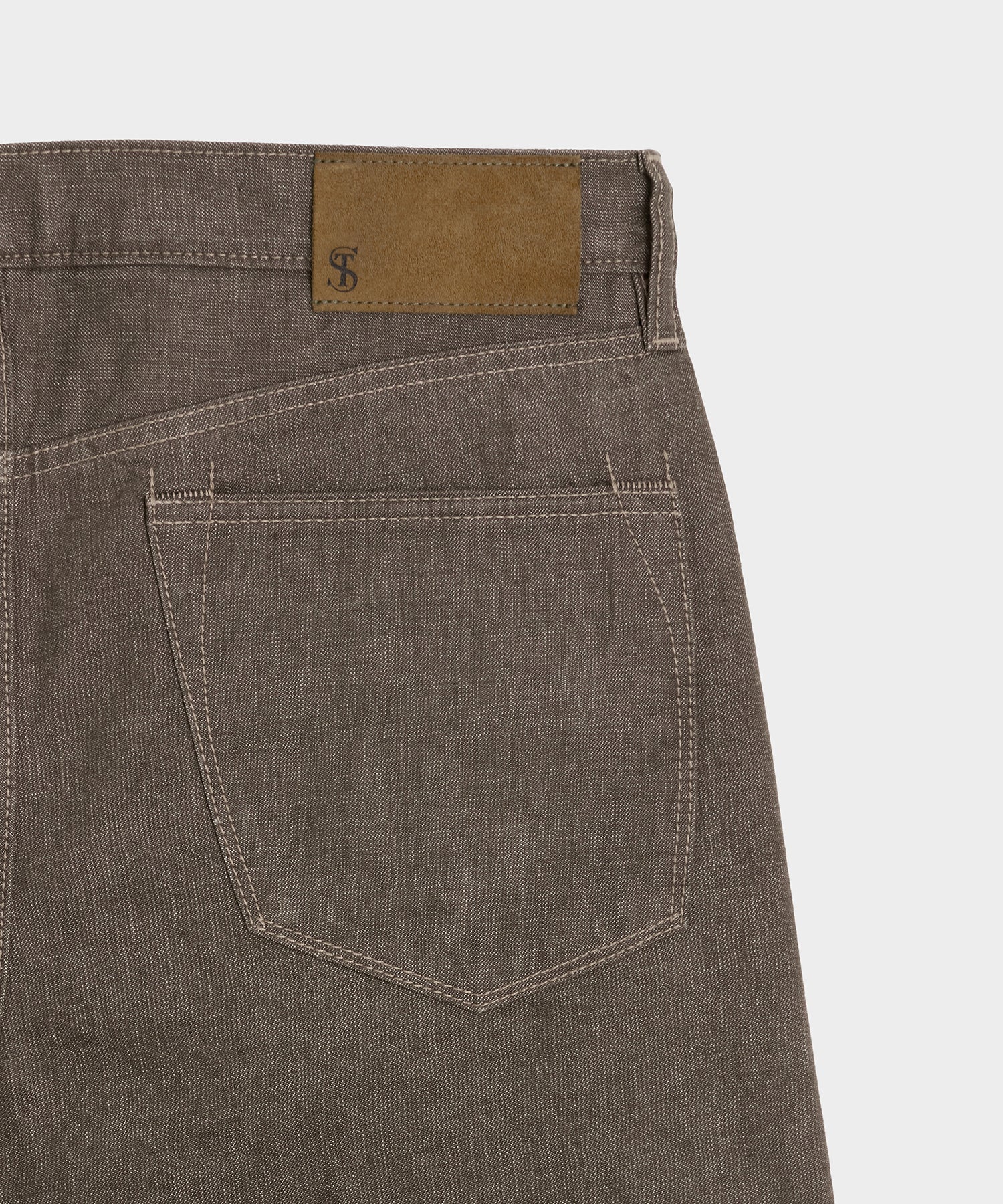 Todd Snyder Straight Fit Lightweight Japanese Selvedge Jean in Whiskey Whiskey