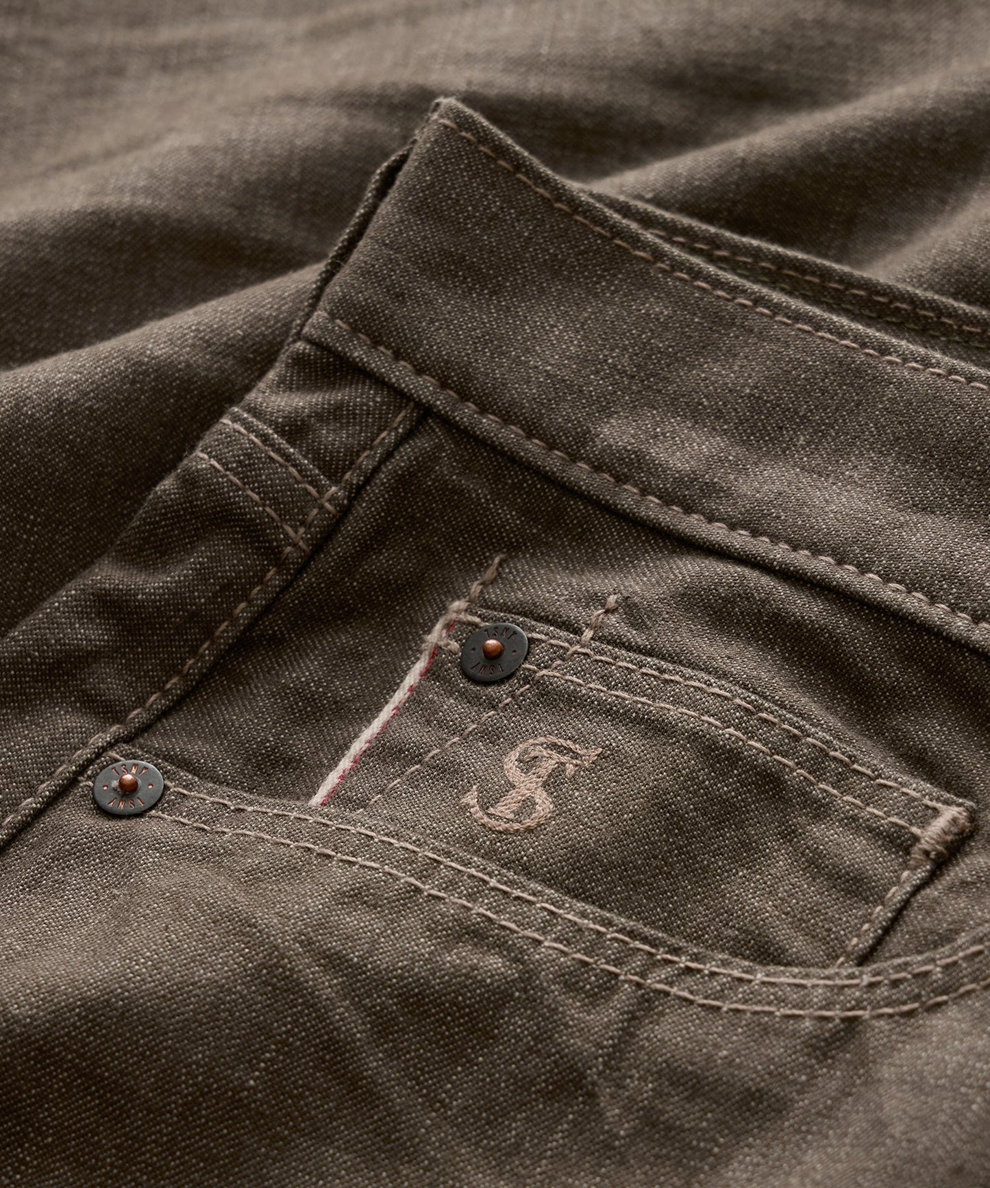Todd Snyder Straight Fit Lightweight Japanese Selvedge Jean in Whiskey Whiskey