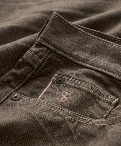 Todd Snyder Straight Fit Lightweight Japanese Selvedge Jean in Whiskey Whiskey