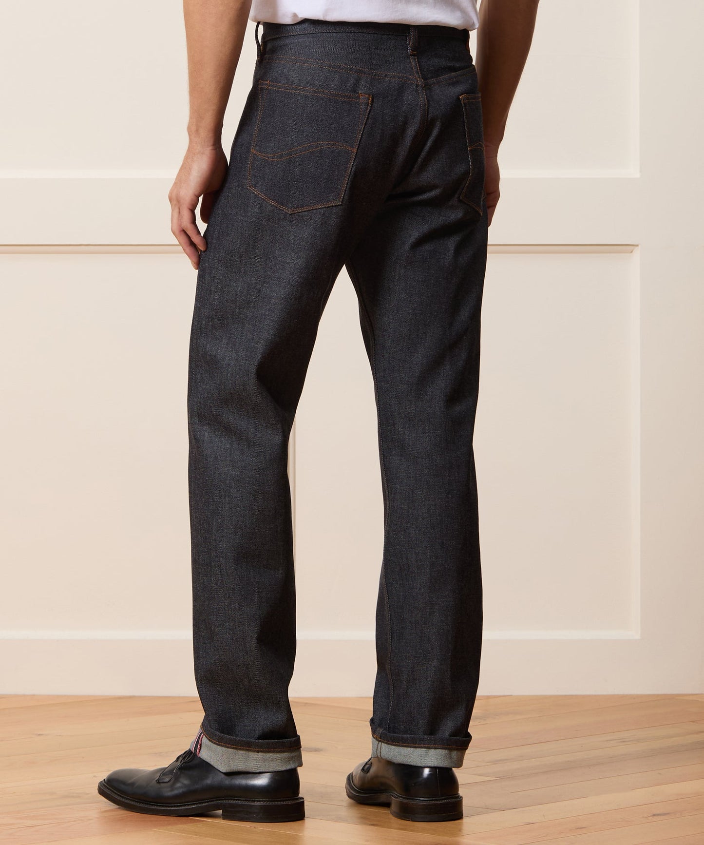 Todd Snyder Blackthorn Denim Chieftain Straight Jean in Indigo Indigo