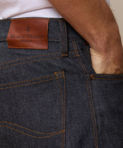 Todd Snyder Blackthorn Denim Chieftain Straight Jean in Indigo Indigo