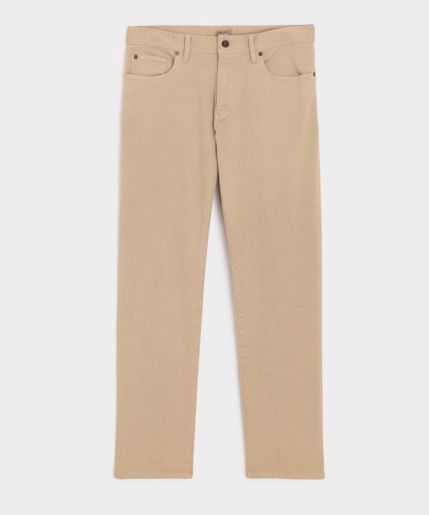 Todd Snyder Slim Fit 5-Pocket Chino in Casual Khaki Casual Khaki