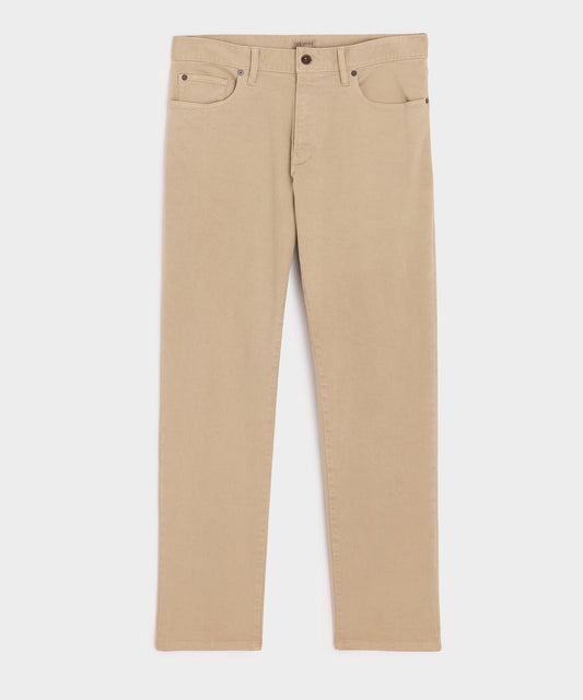 Todd Snyder Slim Fit 5-Pocket Chino in Casual Khaki Casual Khaki