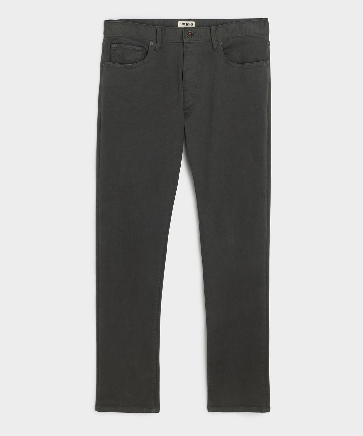 Todd Snyder Slim Fit 5-Pocket Chino in Dark Granite DARK GRANITE