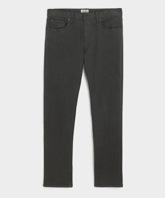 Todd Snyder Slim Fit 5-Pocket Chino in Dark Granite DARK GRANITE