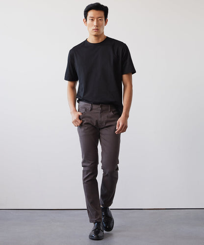 Todd Snyder Slim Fit 5-Pocket Chino in Dark Granite DARK GRANITE