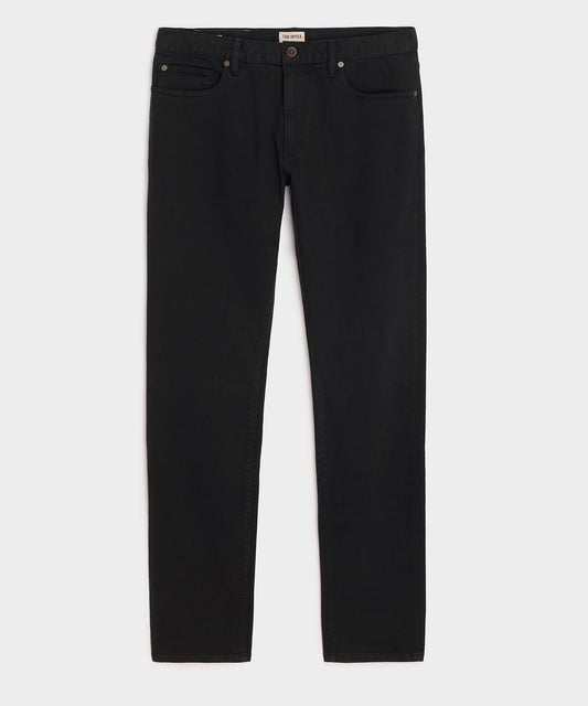Todd Snyder Slim Fit 5-Pocket Chino in Black BLACK