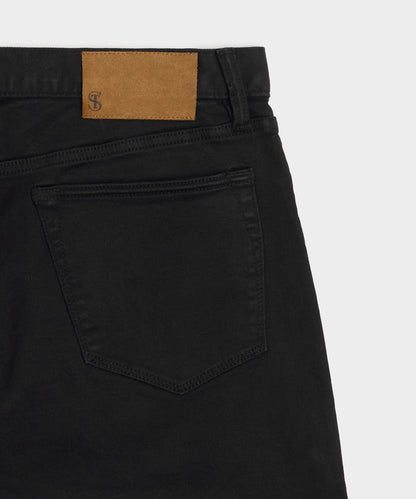 Todd Snyder Slim Fit 5-Pocket Chino in Black BLACK