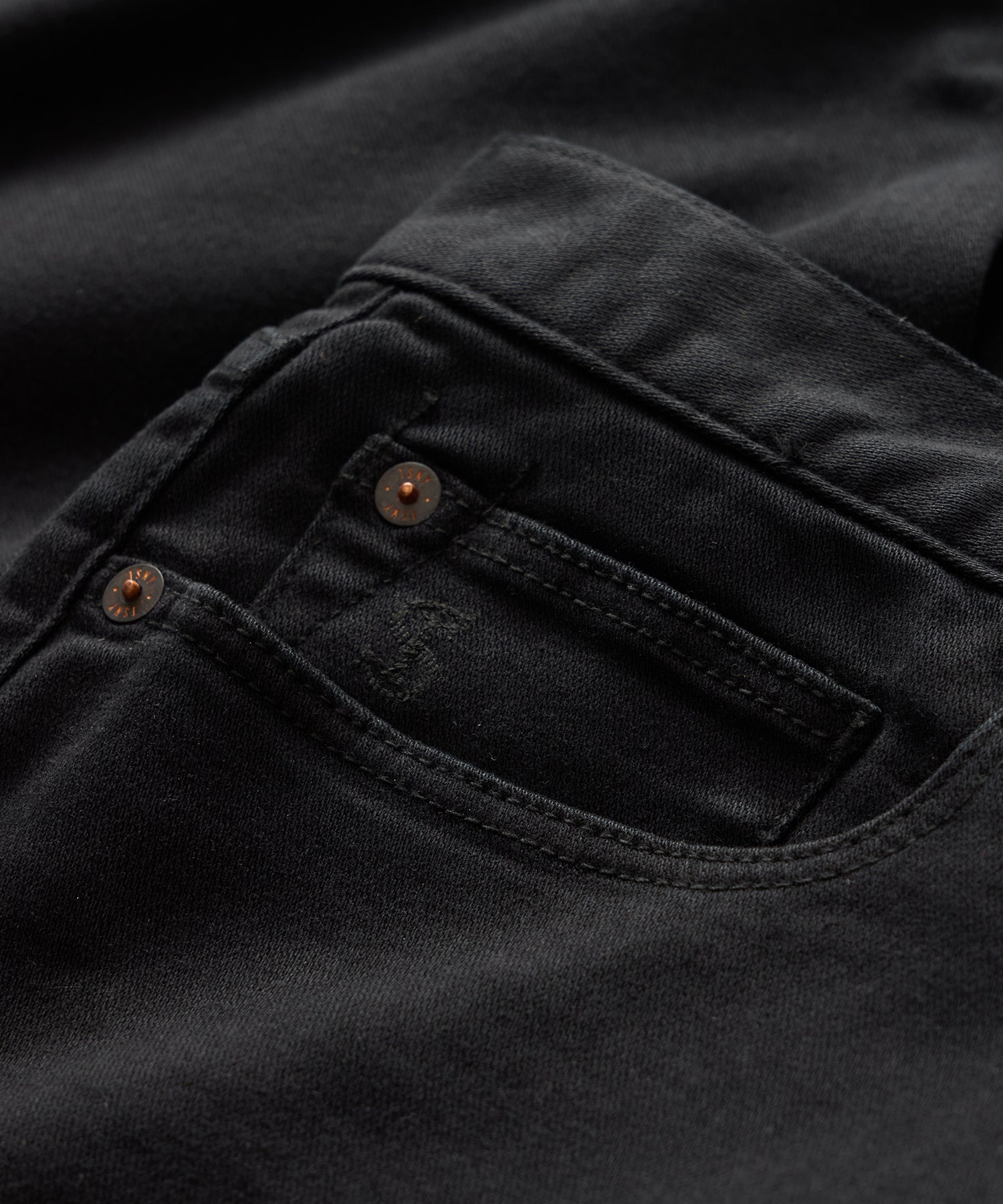 Todd Snyder Slim Fit 5-Pocket Chino in Black BLACK
