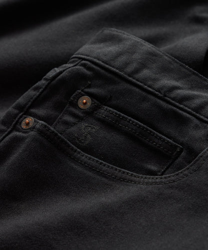 Todd Snyder Slim Fit 5-Pocket Chino in Black BLACK