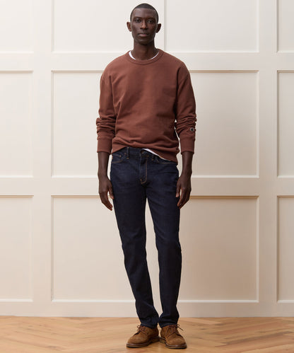 Todd Snyder Slim Selvedge Jean in Rinse Wash INDIGO