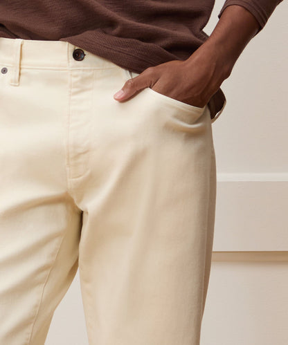 Todd Snyder Slim Fit 5-Pocket Chino in Canvas CANVAS