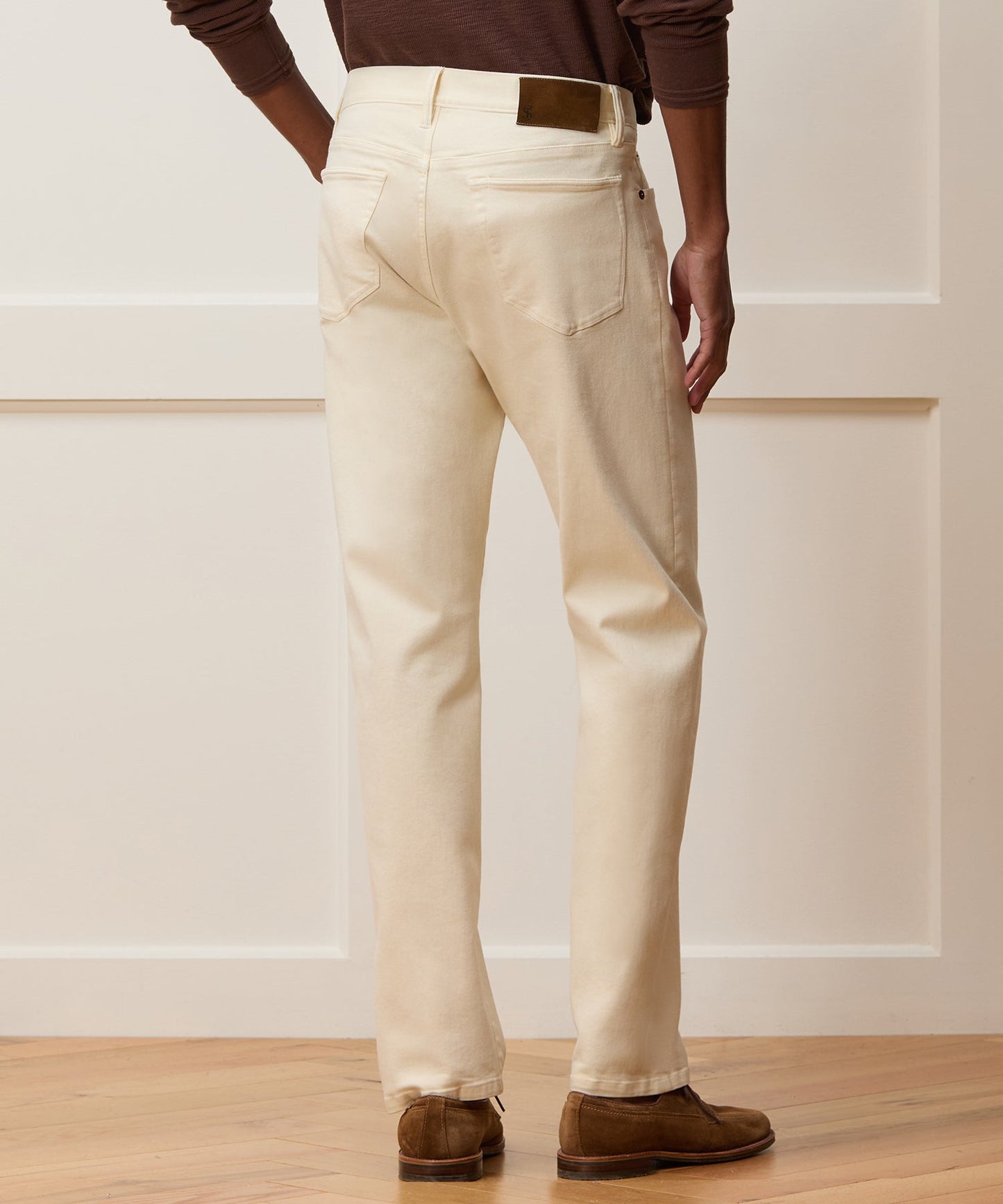 Todd Snyder Slim Fit 5-Pocket Chino in Canvas CANVAS