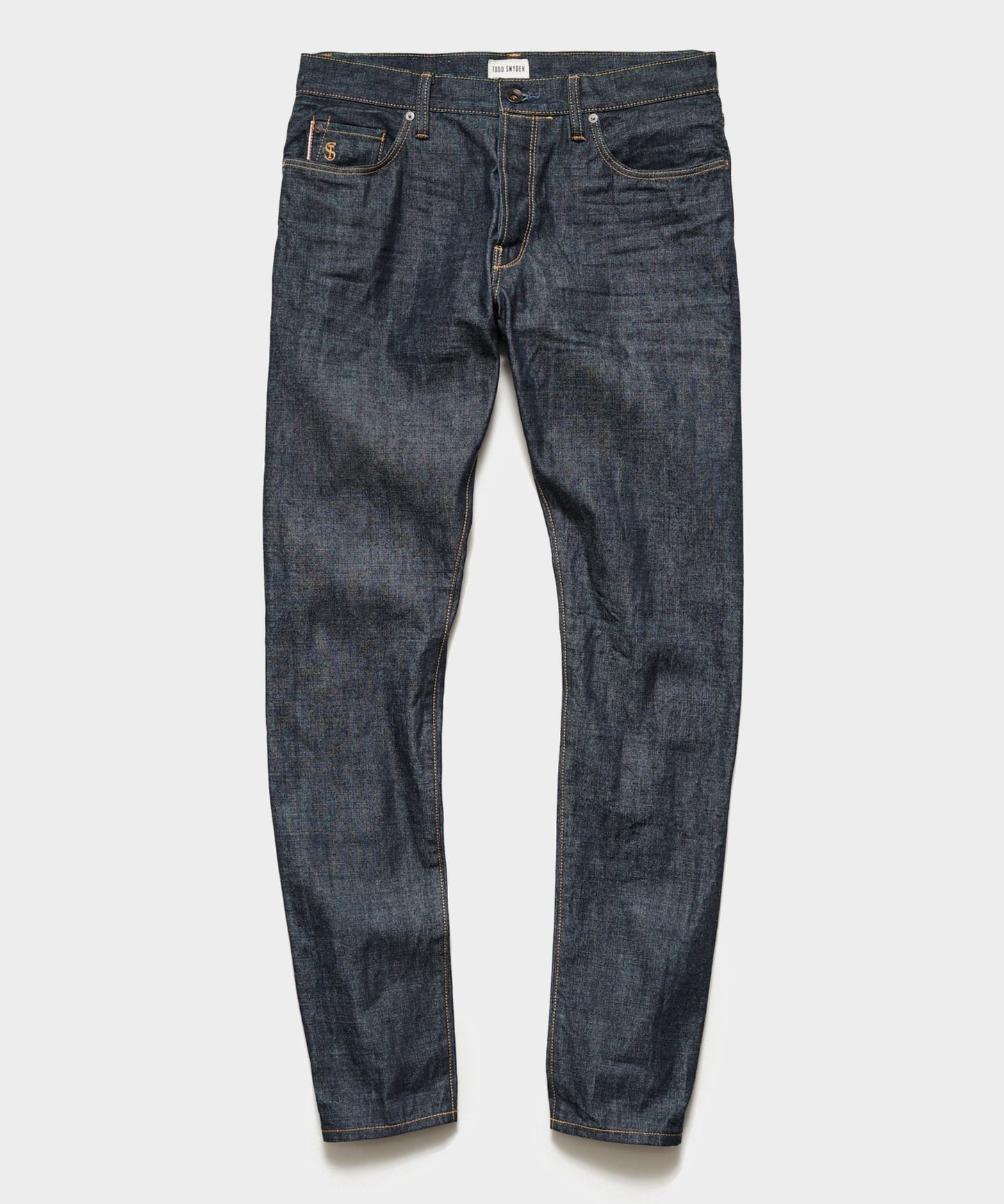 Todd Snyder Slim Lightweight Japanese Selvedge Jean in Indigo Indigo