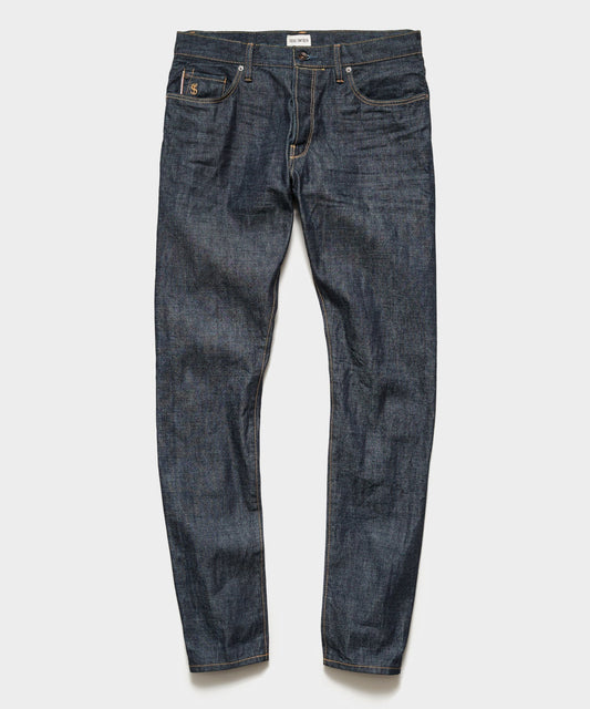 Todd Snyder Slim Lightweight Japanese Selvedge Jean in Indigo Indigo
