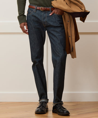 Todd Snyder Slim Lightweight Japanese Selvedge Jean in Indigo Indigo