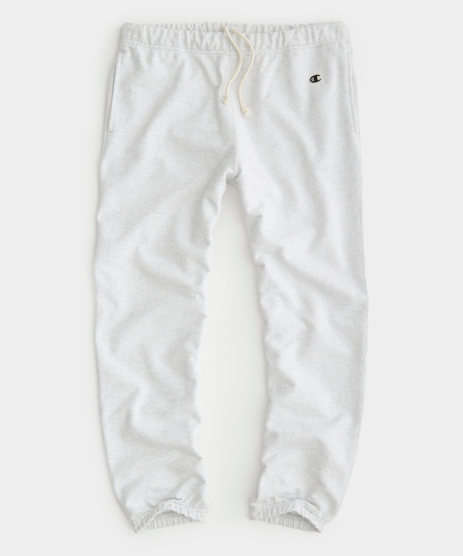 Todd Snyder Champion Relaxed French Terry Sweatpant in Silver Mix Silver Mix