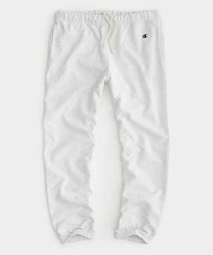 Todd Snyder Champion Relaxed French Terry Sweatpant in Silver Mix Silver Mix