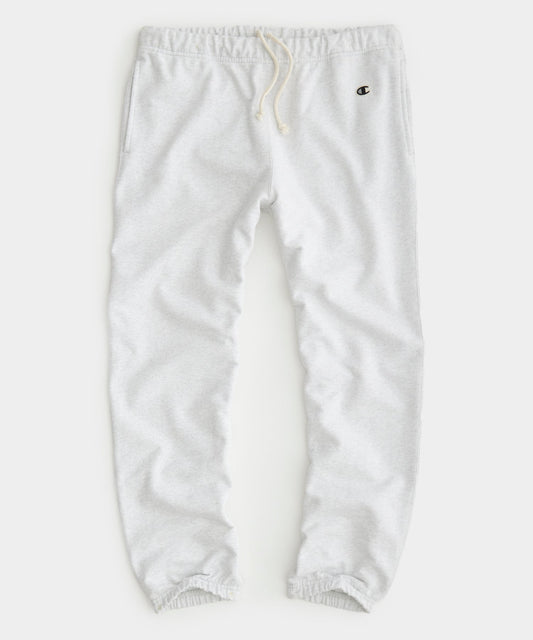Todd Snyder Champion Relaxed French Terry Sweatpant in Silver Mix Silver Mix