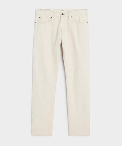Todd Snyder Slim Lightweight Japanese Selvedge Jean in Canvas Canvas