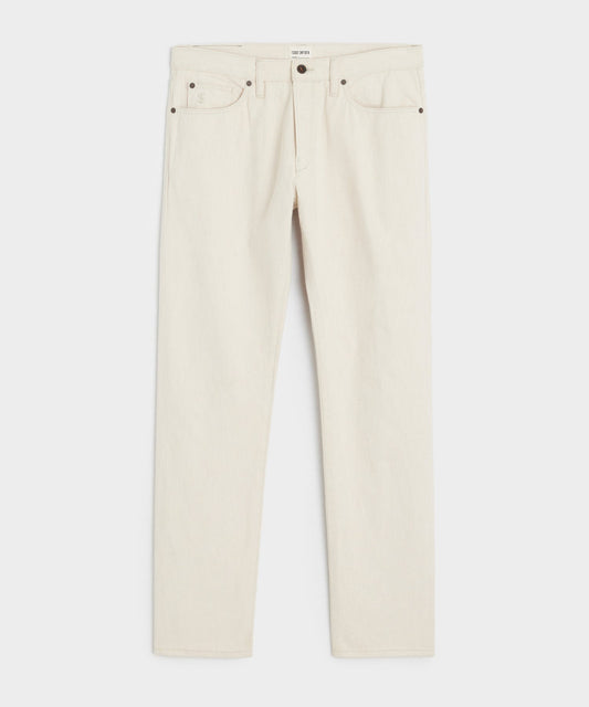 Todd Snyder Slim Lightweight Japanese Selvedge Jean in Canvas Canvas