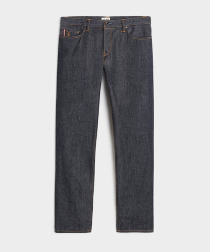 Todd Snyder Made In USA Slim Selvedge Jean in Indigo Indigo