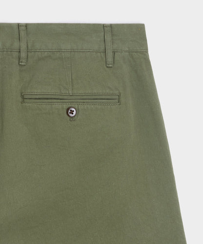 Todd Snyder Relaxed Fit Japanese Selvedge Chino in Olive Green Olive