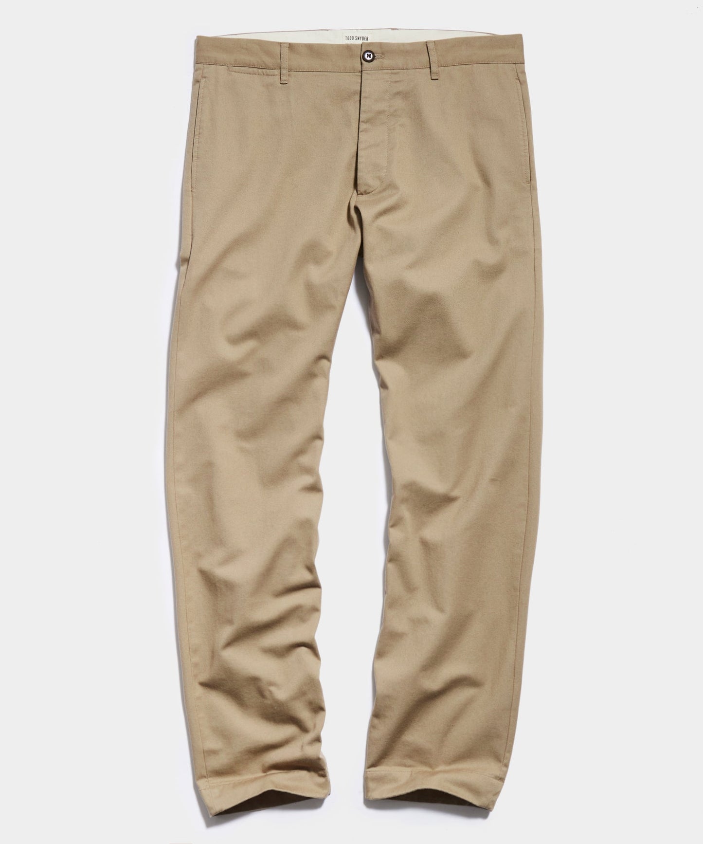 Todd Snyder Relaxed Fit Japanese Selvedge Chino in Khaki Khaki