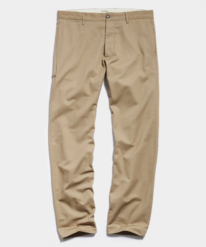 Todd Snyder Relaxed Fit Japanese Selvedge Chino in Khaki Khaki