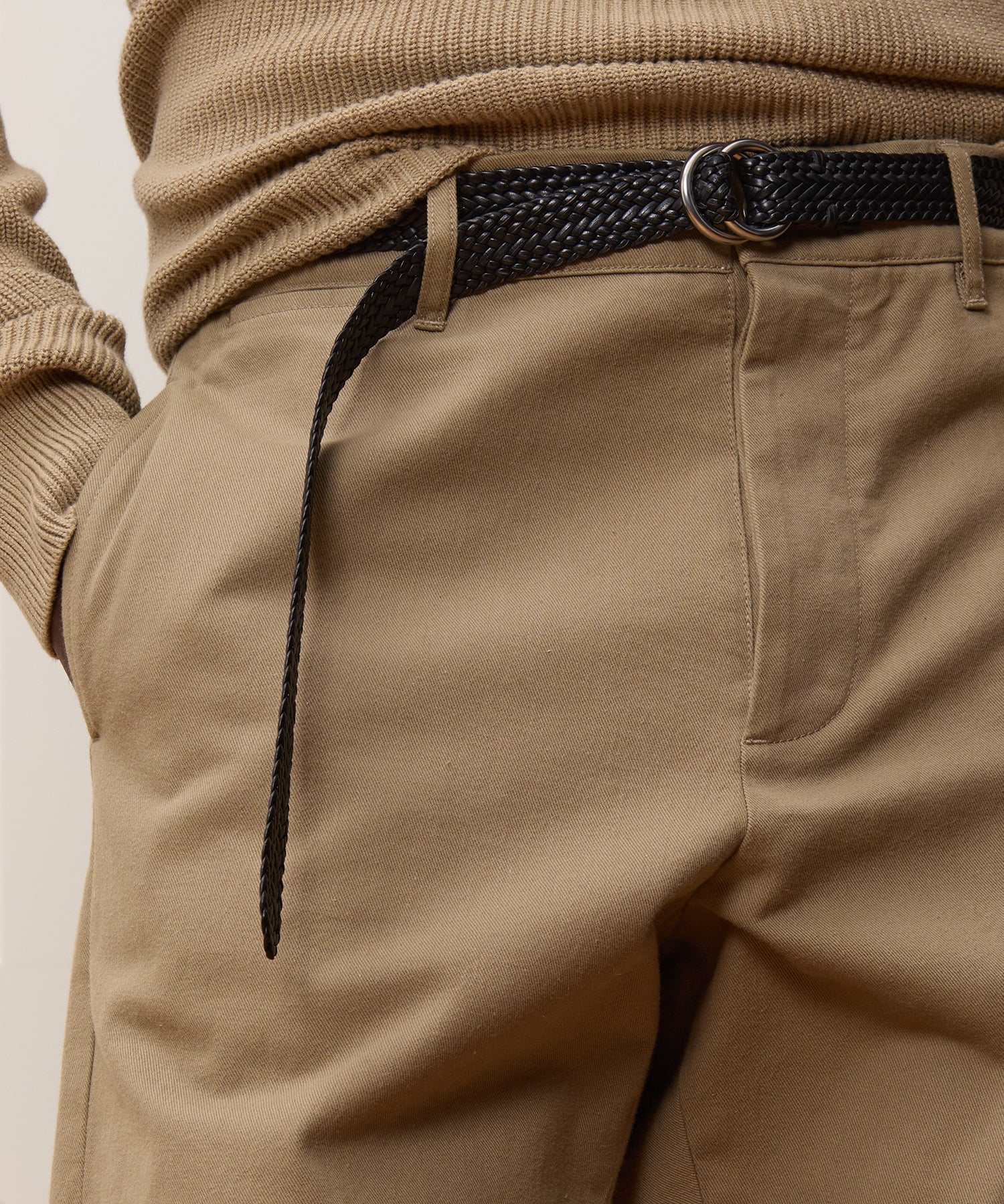 Todd Snyder Relaxed Fit Japanese Selvedge Chino in Khaki Khaki