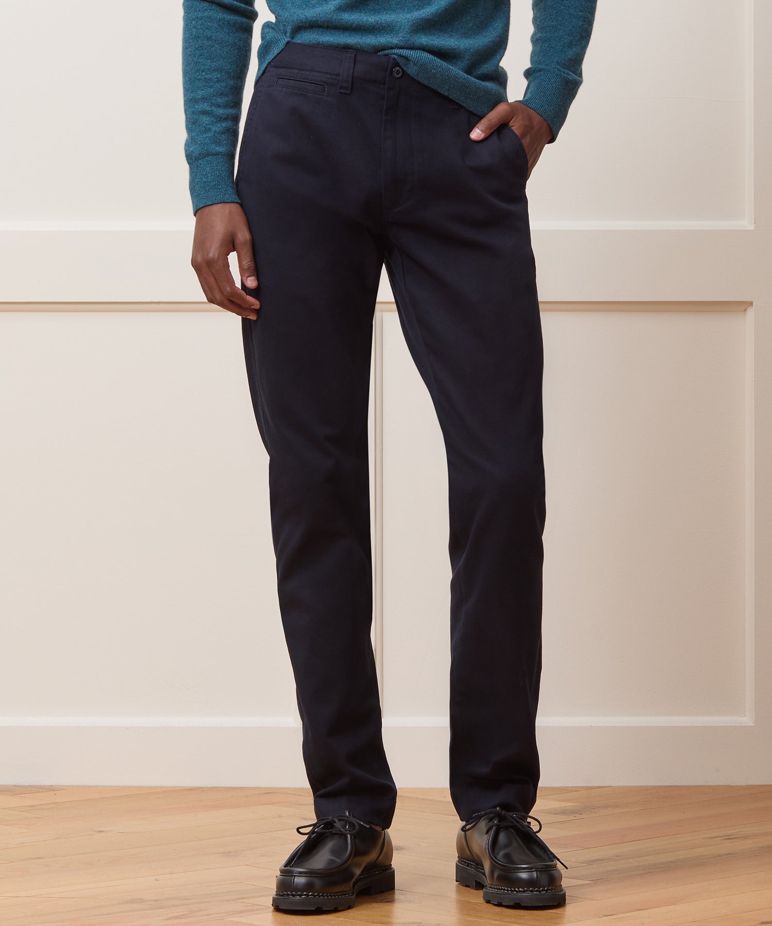 Todd Snyder Straight Fit Favorite Chino Classic Navy