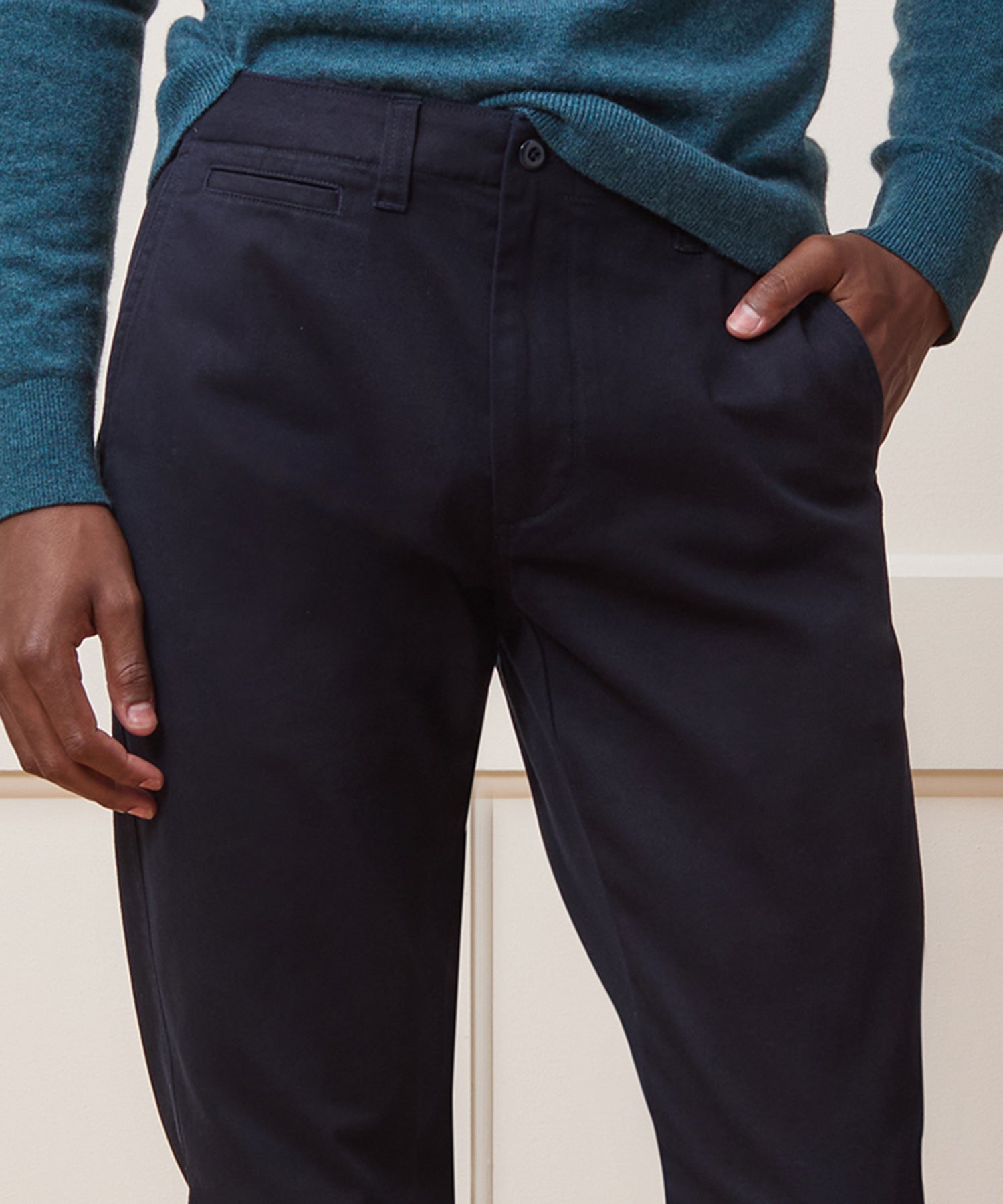 Todd Snyder Straight Fit Favorite Chino Classic Navy