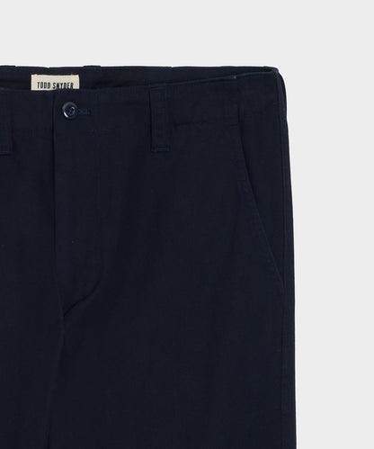 Todd Snyder Straight Fit Favorite Chino Classic Navy
