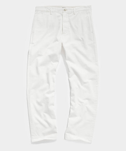 Todd Snyder Relaxed Fit Japanese Selvedge Chino in White White