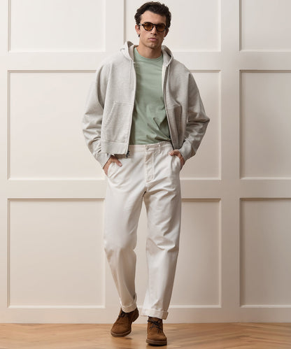 Todd Snyder Relaxed Fit Japanese Selvedge Chino in White White