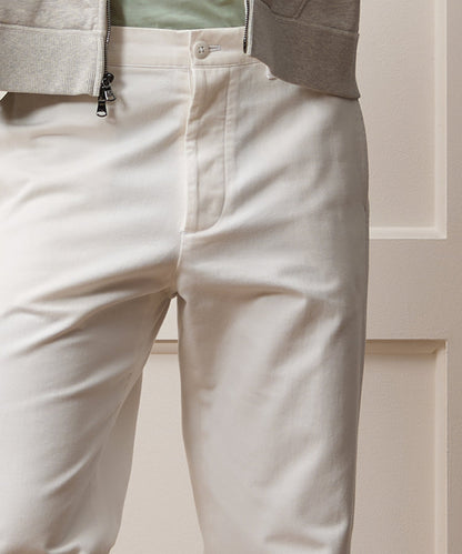 Todd Snyder Relaxed Fit Japanese Selvedge Chino in White White