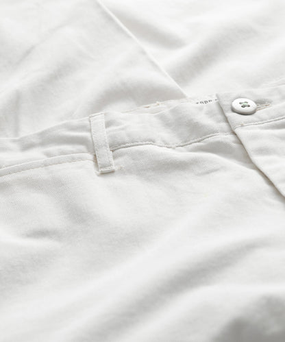 Todd Snyder Relaxed Fit Japanese Selvedge Chino in White White