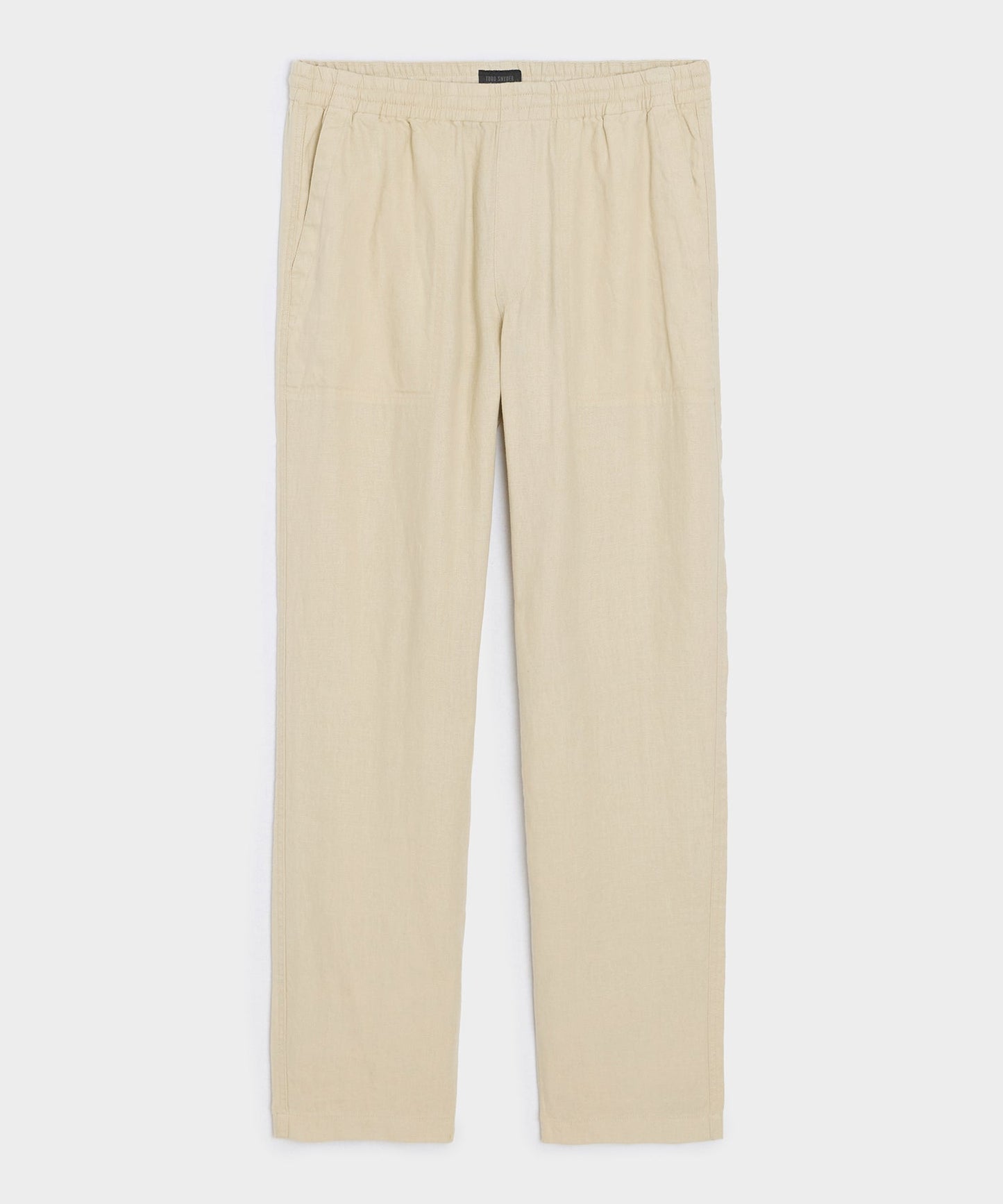 Todd Snyder Linen Beach Pant in Sand Dollar Sand Dollar