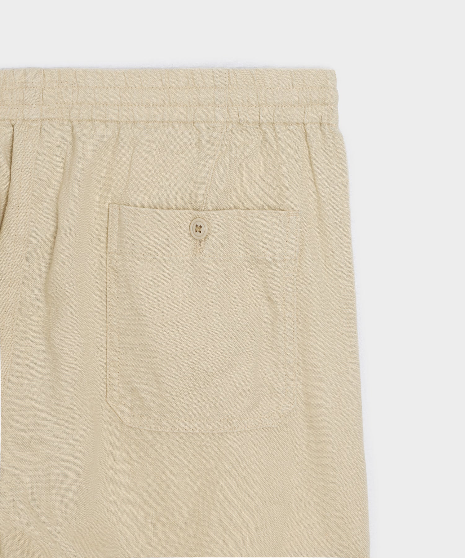 Todd Snyder Linen Beach Pant in Sand Dollar Sand Dollar
