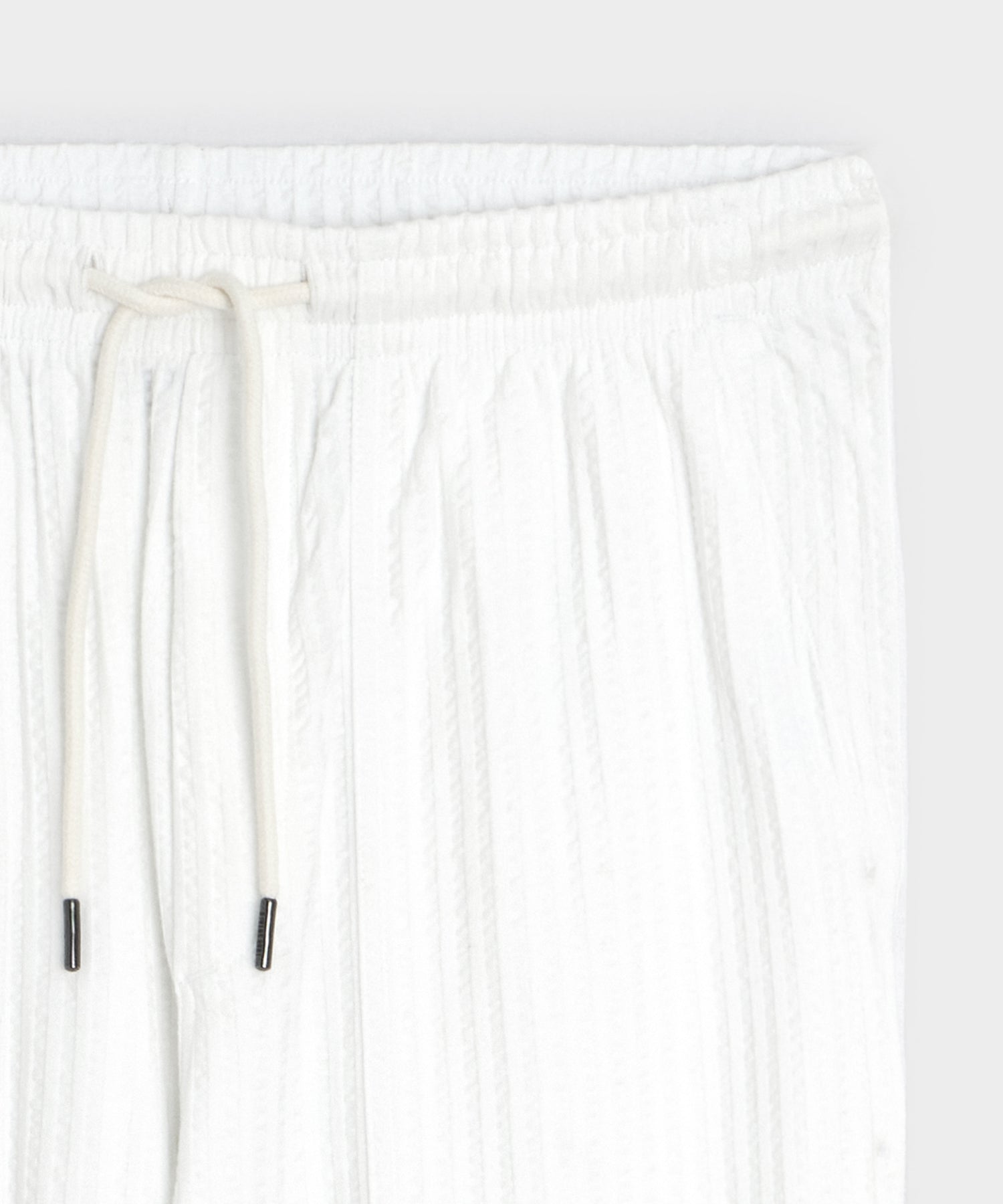 Todd Snyder Knit Seersucker Pant in Alabaster Alabaster