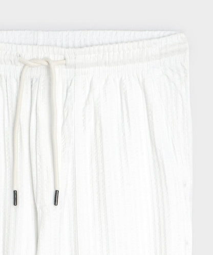 Todd Snyder Knit Seersucker Pant in Alabaster Alabaster