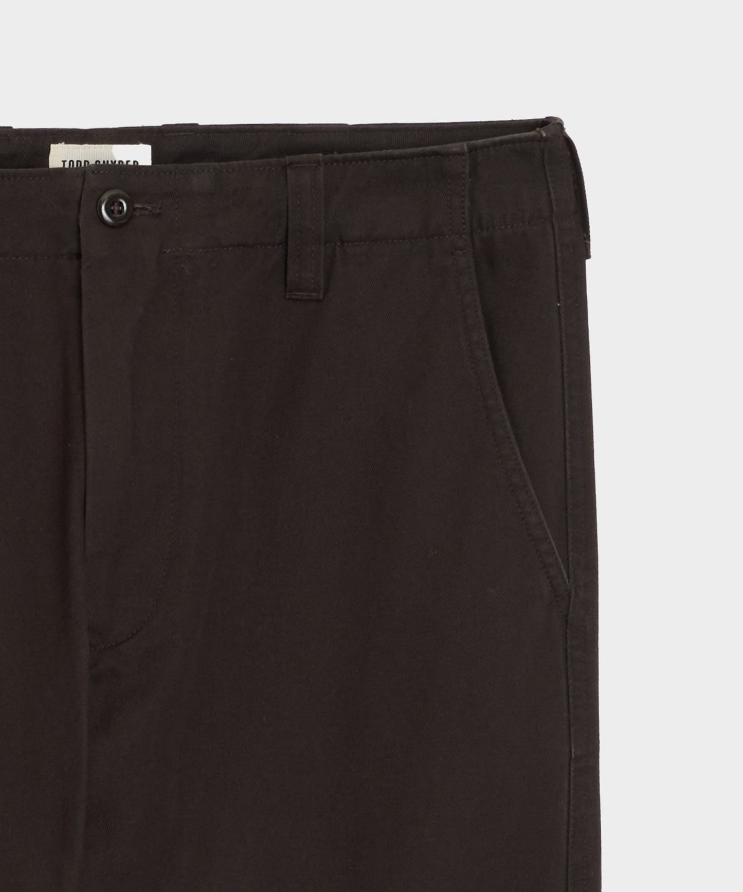 Todd Snyder Straight Fit Favorite Chino Cocoa