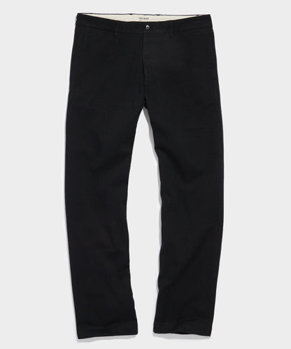 Todd Snyder Relaxed Fit Japanese Selvedge Chino in Black Black