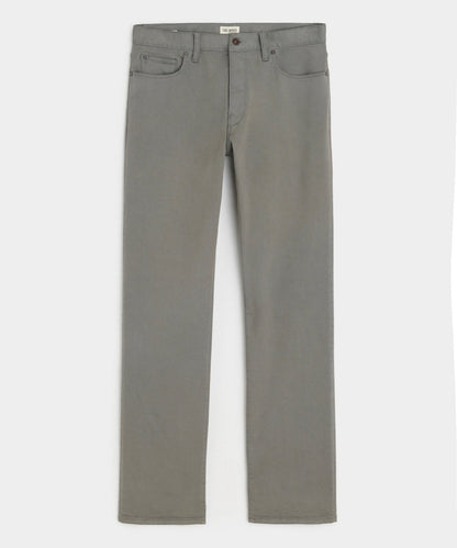 Todd Snyder Vintage Straight Fit 5-Pocket Chino in Grey Rocky Coast